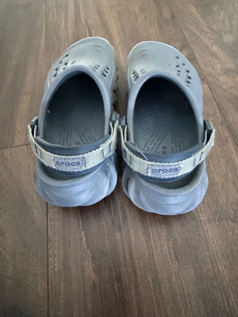 Crocs Kids' Boys Little Kid Echo Clogs Charcoal Gray Size C 10 - Picture 5 of 8